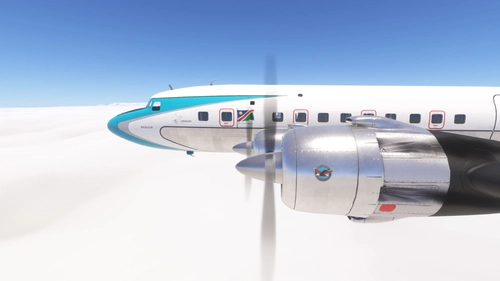PMDG DC-6 Namibia Commercial Aviation - NCA  (V5-NCG)