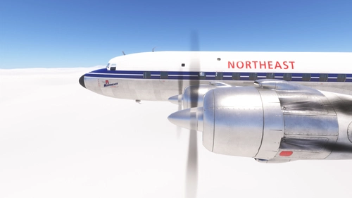 PMDG DC-6 Northeast Airlines (N8583C)