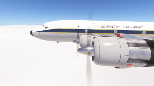 PMDG DC-6 Piedmont Air Transport (N400UA)