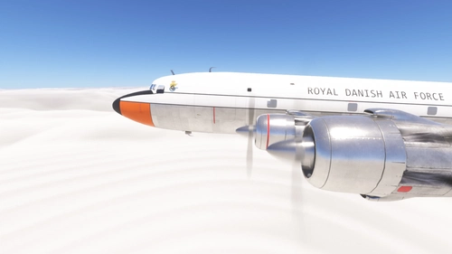 PMDG DC-6 Royal Danish Air Force (R-586)