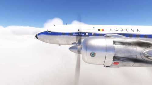 PMDG DC-6 Sabena (OO-CTK)