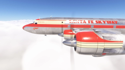 PMDG DC-6 Santa Fe Skyway (NC90861)