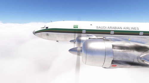 PMDG DC-6 Saudi Arabian Airlines (HZ-ADB)