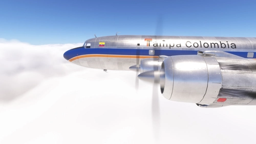 PMDG DC-6 Tampa Cargo (HK-1276)