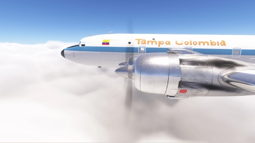 PMDG DC-6 Tampa Vintage (HK-1276)
