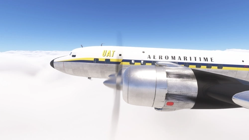 PMDG DC-6 UAT - Union Aéromaritime de Transport (F-BHMS)