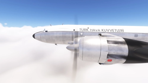 PMDG DC-6 Türk Hava Kuvvetleri -  Turkish Air Force (ETI-683)