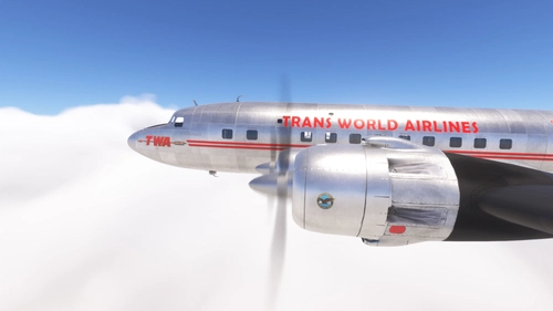 PMDG DC-6 TWA (N45346)