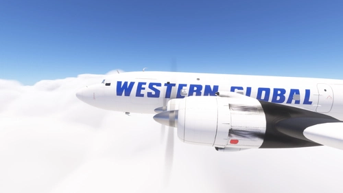 PMDG DC-6 Western Global Airlines N356KD