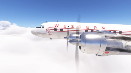 PMDG DC-6 Western Airlines (N93126)