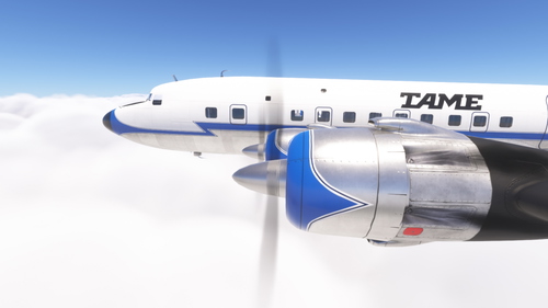PMDG DC-6 TAME (HC-ATK)