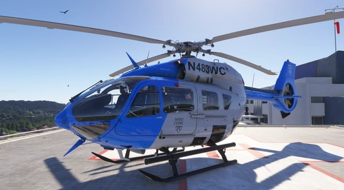 HPG H-145 HEMS Mayo Clinic Helicopter