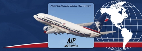 North American Airways - N104NA - PMDG 737-700