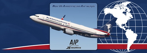 North American Airways - N752NA - PMDG 737-800
