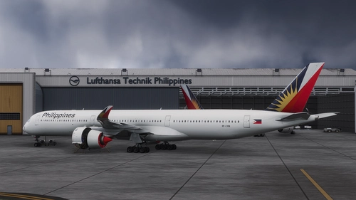 inibuilds Airbus A350-1000 Philippine Airlines RP-C3511