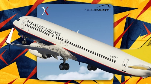 Byzantine Airlines for 737-800 (Fictional) | 8k