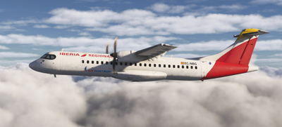Iberia Regional | ATR 72-600 (S&H) | EC-NBG | 4K
