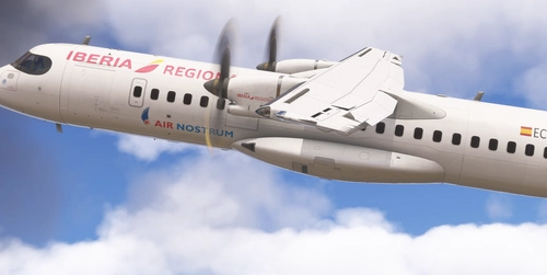 Iberia Air Nostrum | EC-LRR | S&H Software ATR 72-600