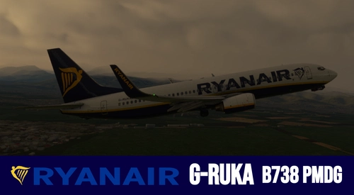 Ryanair (G-RUKA) [FICTIONAL] | PMDG Boeing 737-800