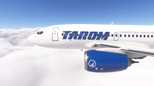 PMDG 737-600 w/ cabin TAROM (YR-BGF)
