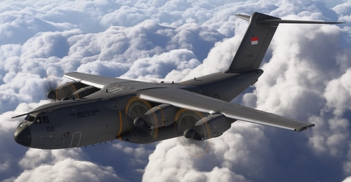 Microsoft/Inibuilds A400M / Indonesian Air Force TNIAU A-4002 MSFS2020