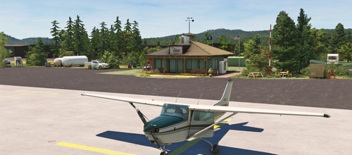 (S21) Sunriver Airport, Deschutes County, OR, USA