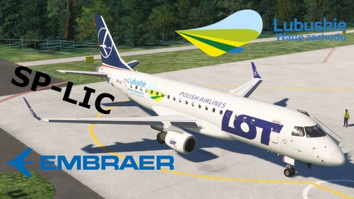 FSS E175 LOT "Lubuskie Stickers"