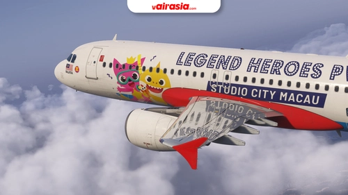 AirAsia "Legend Heroes Park" Livery | 9M-AFV | Fenix A320