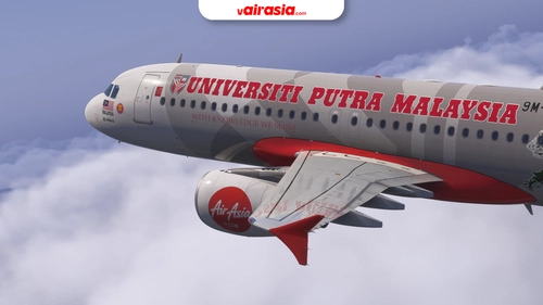 AirAsia "Universiti Putra Malaysia" Livery | 9M-AQD | Fenix A320