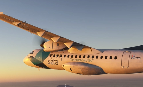 Sata Azores | CS-TRC | Microsoft / S&H Software ATR 42-600 [4K]