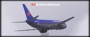 British Midland International - G-OJTW - CSS Boeing 737-300 thumbnail 2