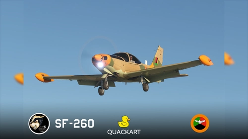 Zambian Air Force AF544 | Sim Skunk Works SF 260