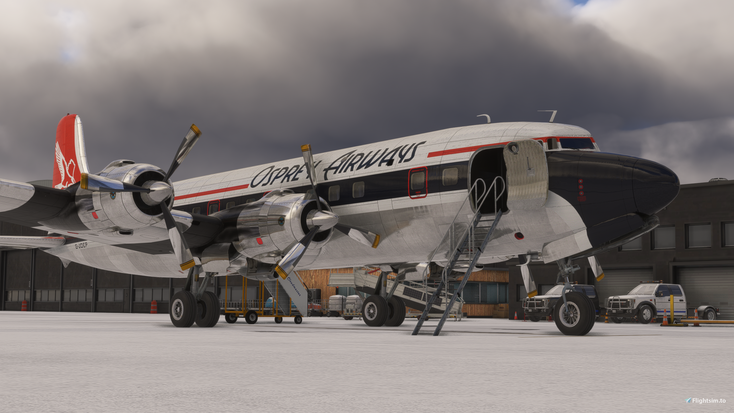 Osprey Airways 2 Pack PMDG DC 6 MSFS Add on Flightsim to
