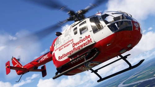 Miltech Bo 105 - Deutsche Rettungsflugwacht (DRF) D-HDML