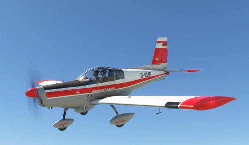 Zlin Z-142 D-ELIF / "Interflug" (fict.) / 2 variants