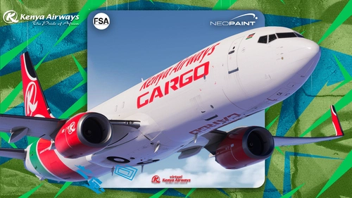 Kenya Airways Cargo PMDG 737-800BCF Fleet Pack | MSFS 2024