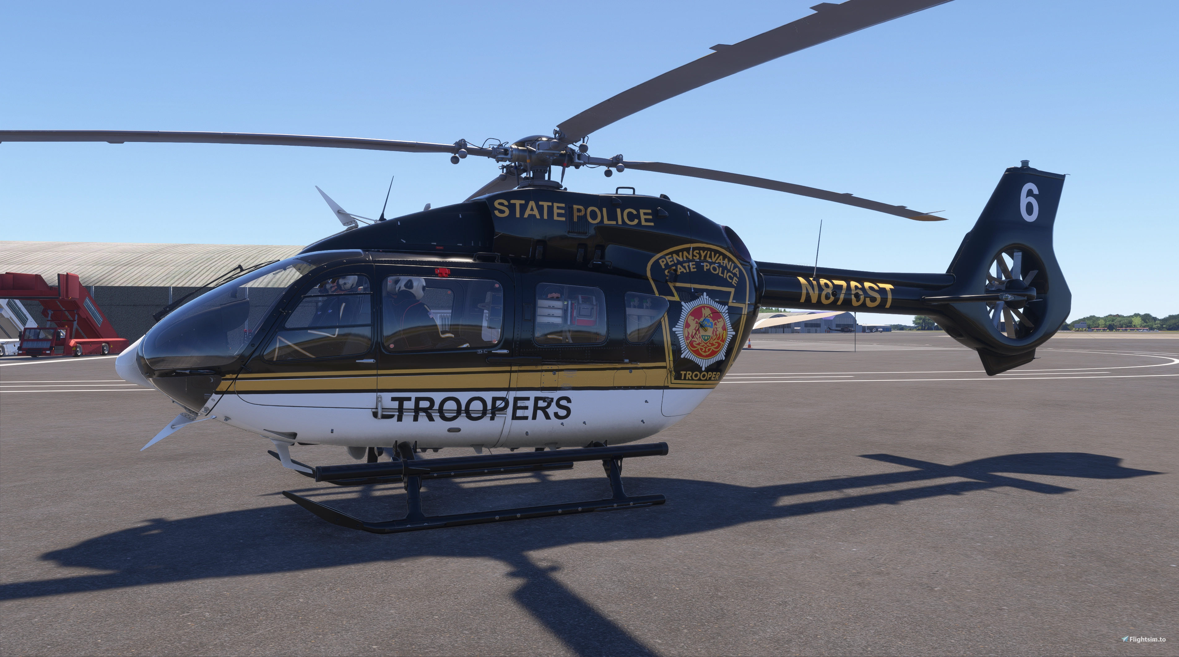 HPG H-145 HEMS Pennsylvania State Police Fictional