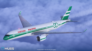 Cathay Pacific B-LRJ | IniBuilds A359 thumbnail 3