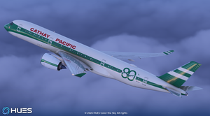 Cathay Pacific B-LRJ | IniBuilds A359 thumbnail 7