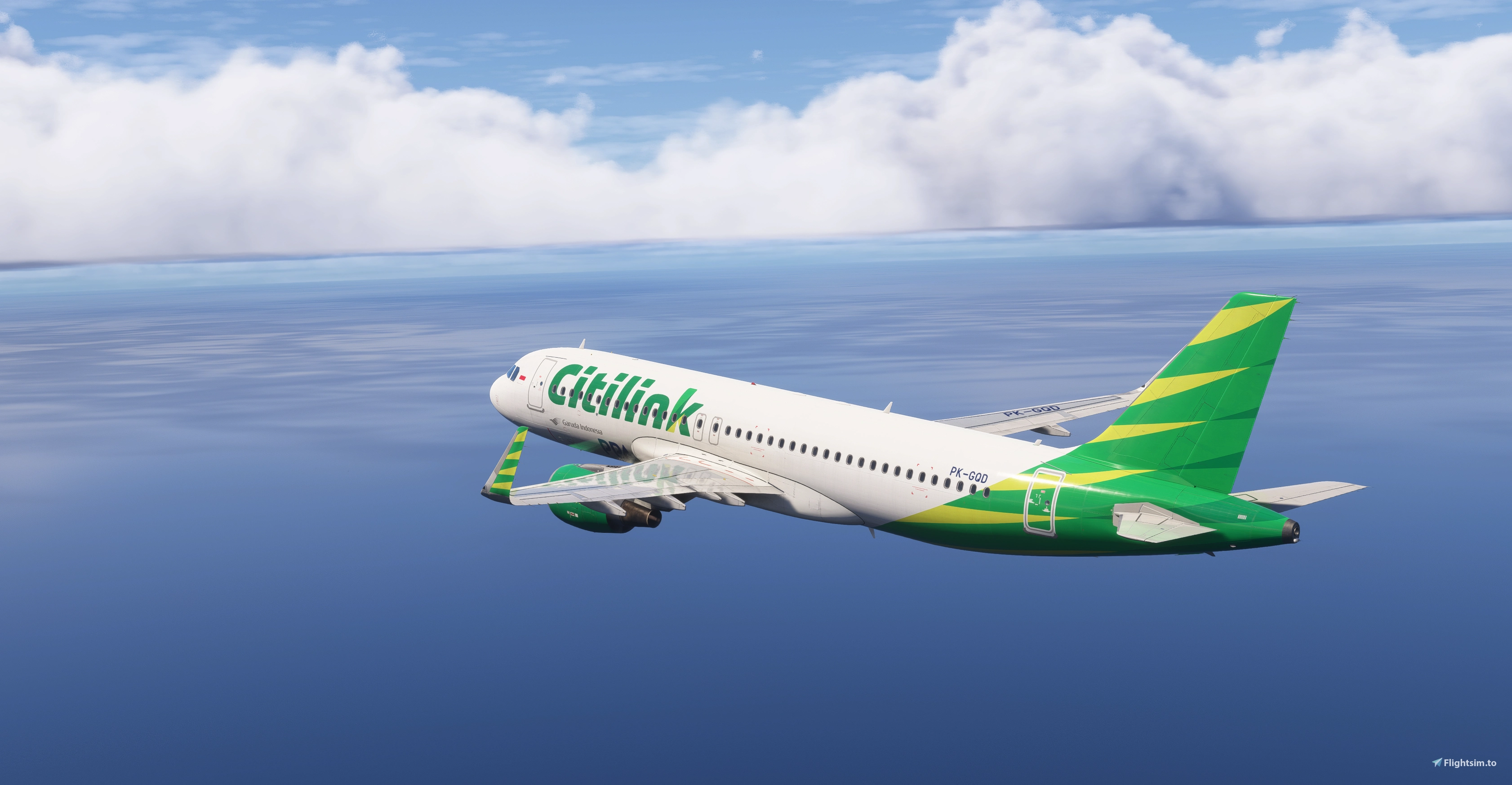 Citilink | Fenix A320 CFM SL | PK-GQD - Aircraft Liveries for MSFS