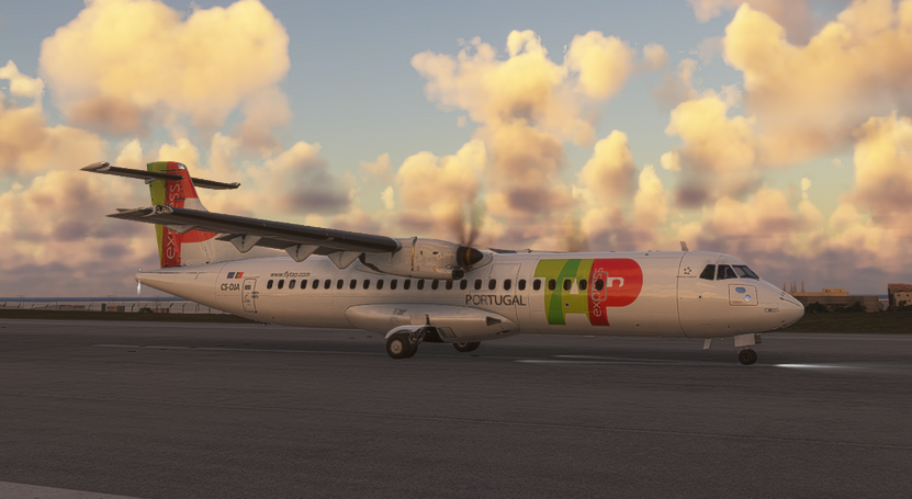 TAP EXPRESS | CS-DJA | Microsoft / S&H Software ATR 72-600 [4K