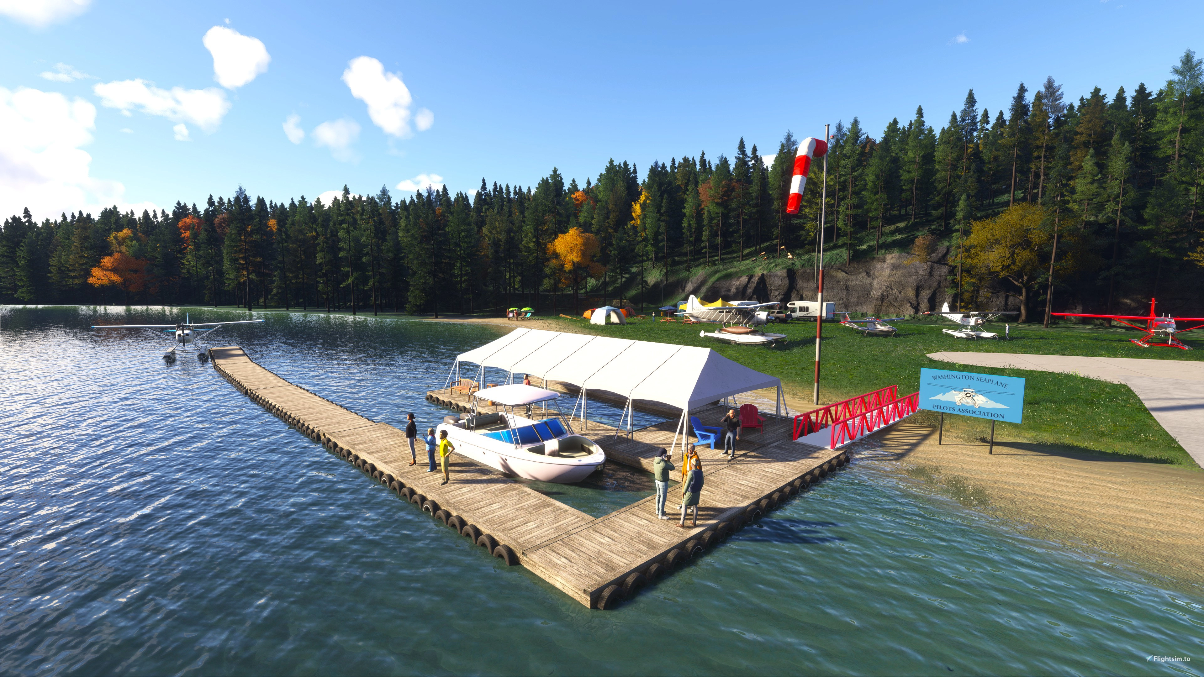 Tanglefoot Seaplane Base overview