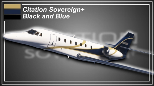 Skyward Simulations Sovereign+ - Black and Blue (with Dynamic Registration)