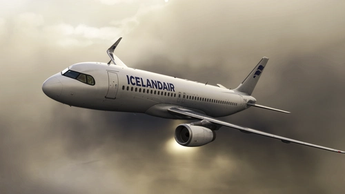 Iceland Air TF-IAT A320 Aircraft Livery (Leased Aircraft)