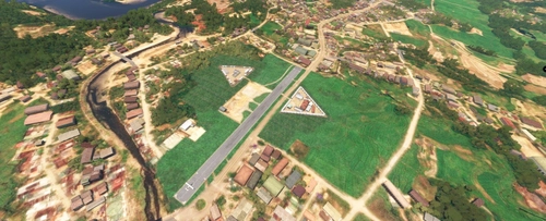 Tra Bong Airfield - Vietnam