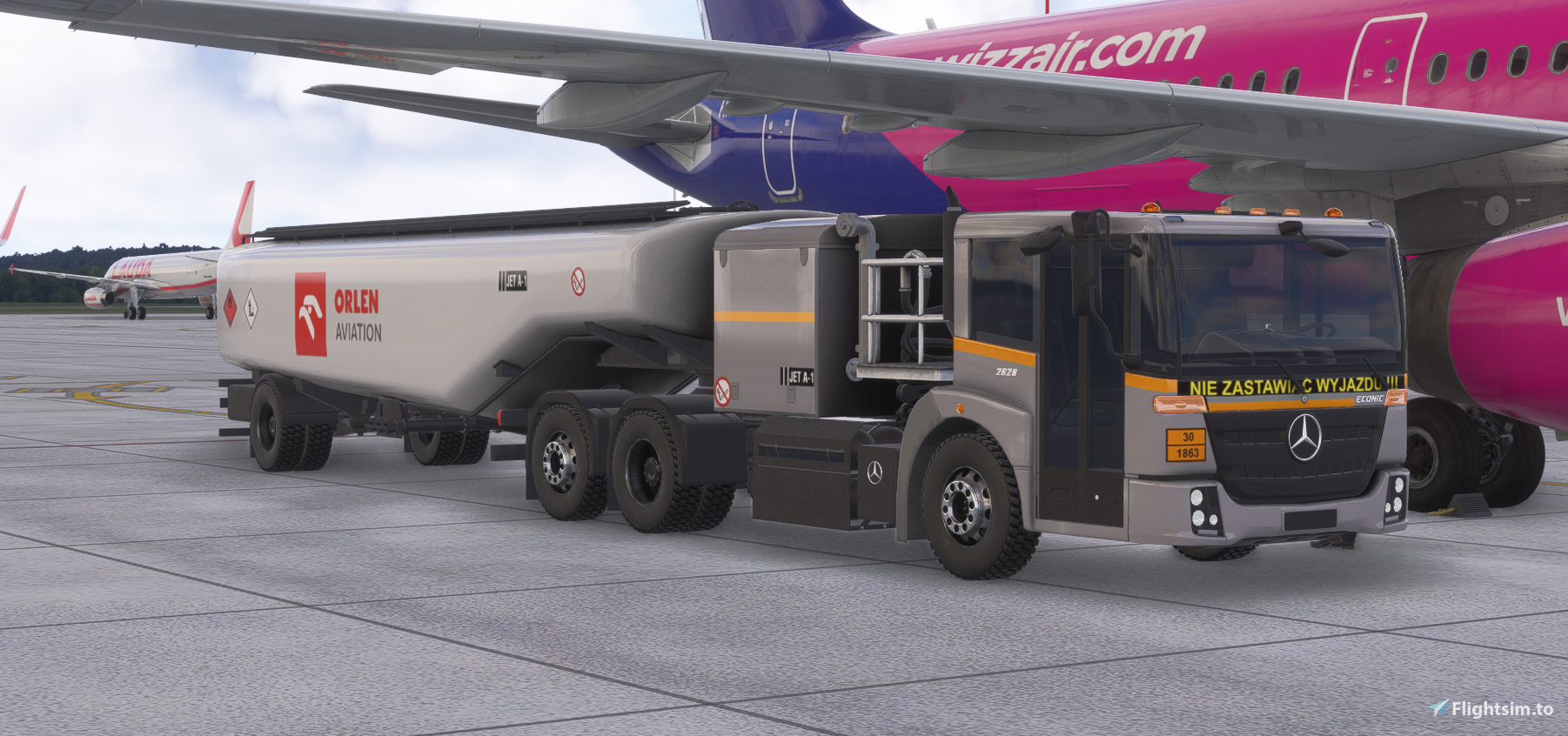 Flight Point Lorry GSX Fuel Truck Livery Polish Fuel Companies - MSFS Add-on - Flightsim.to