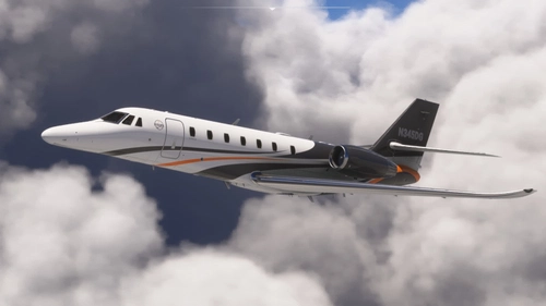 Skyward Simulations Citation Sovereign+ N345DG "SkyFi Executive" (Requested) + Dyn. Reg.