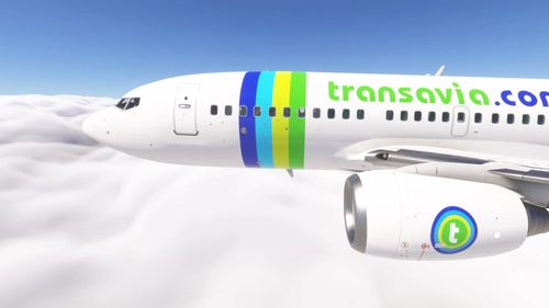 PMDG 737-700 w/ cabin Transavia - old design (PH-HZK & PH-XRY)