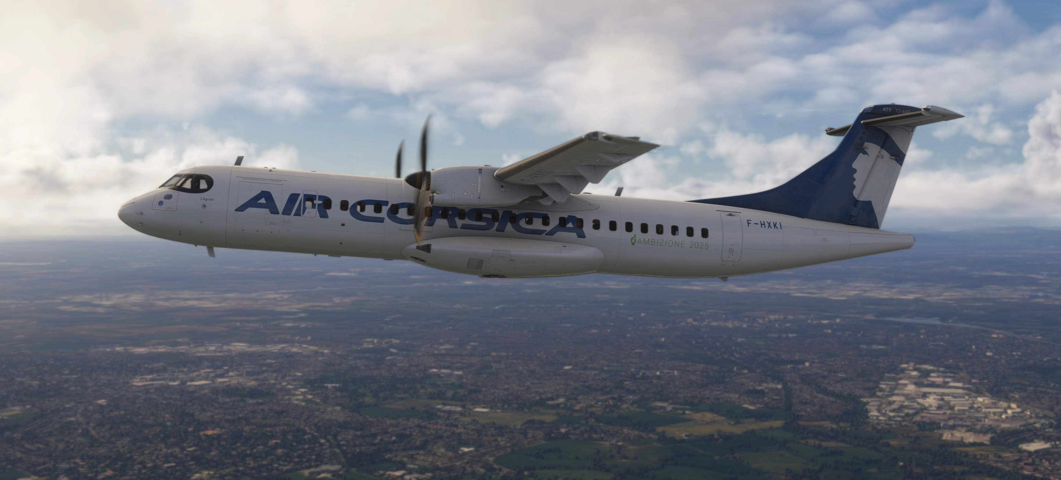 Air Corsica | ATR 72-600 (S&H) | F-HXKI | 4K - Image 1