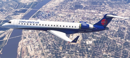 Confluence Air — CRJ-700 (Aerosoft) | N700CF · N701CF · N702CF